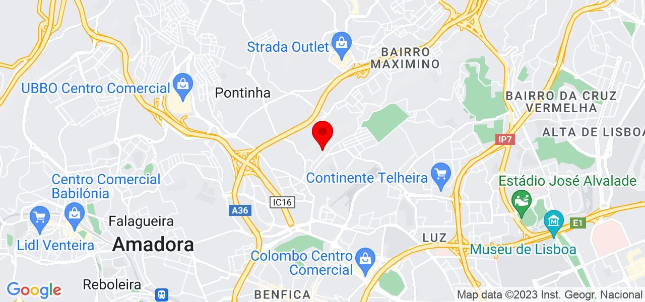 Corina Pinto - Lisboa - Odivelas - Mapa