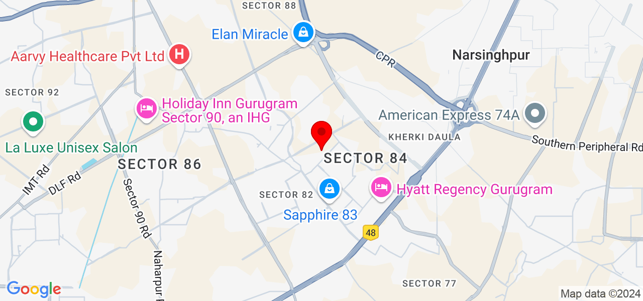 Asteroid Production - Gurgaon - Gurgaon - Map