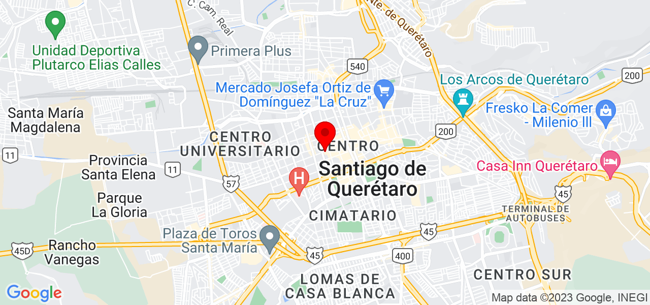 Sebasti&aacute;n - Querétaro - Querétaro - Mapa
