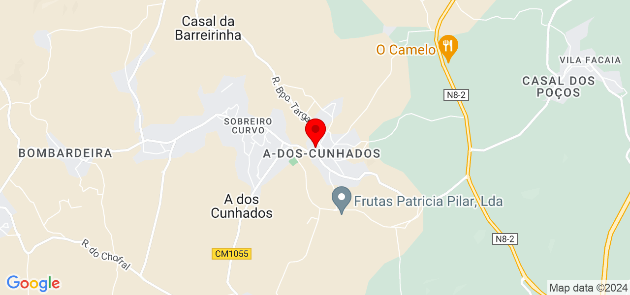 Adriana Bandeira - Marketing - Lisboa - Torres Vedras - Mapa