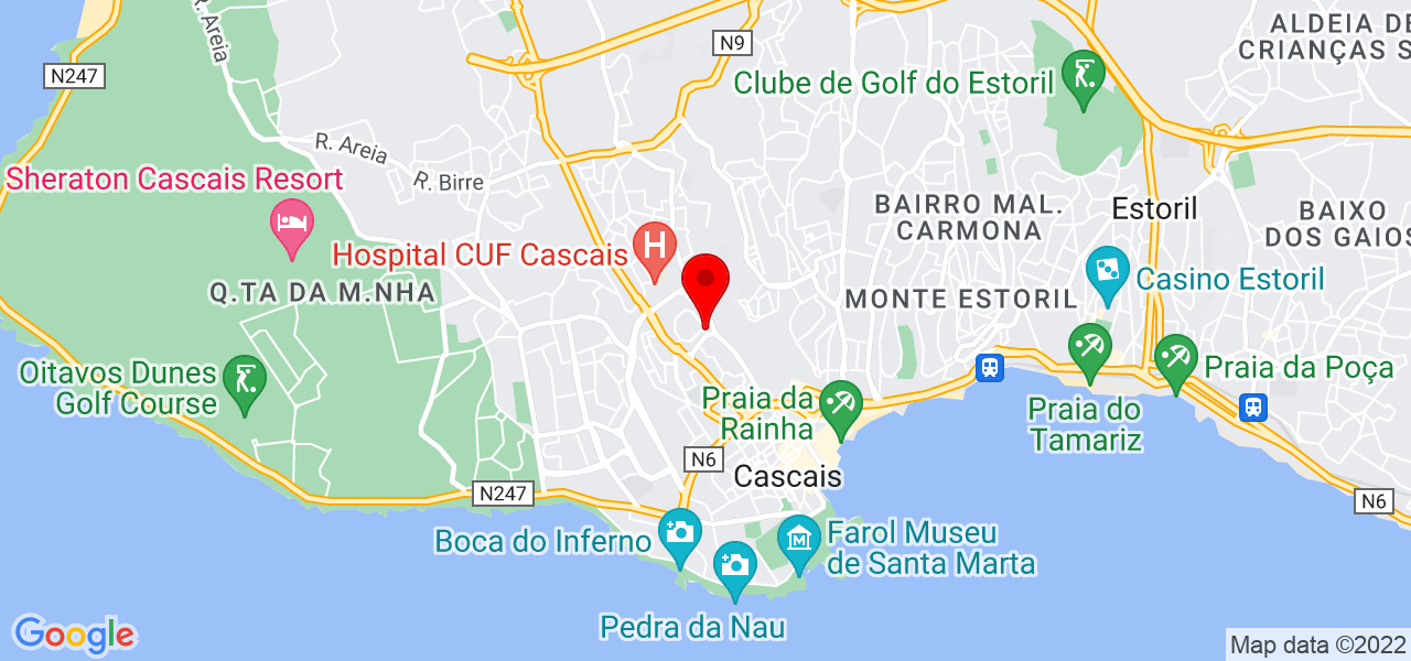 Wagner Lemos - Lisboa - Cascais - Map
