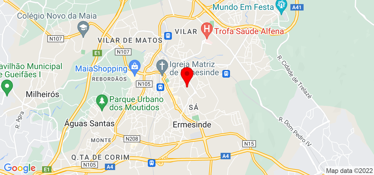 LimpoParaSi - Porto - Valongo - Mapa