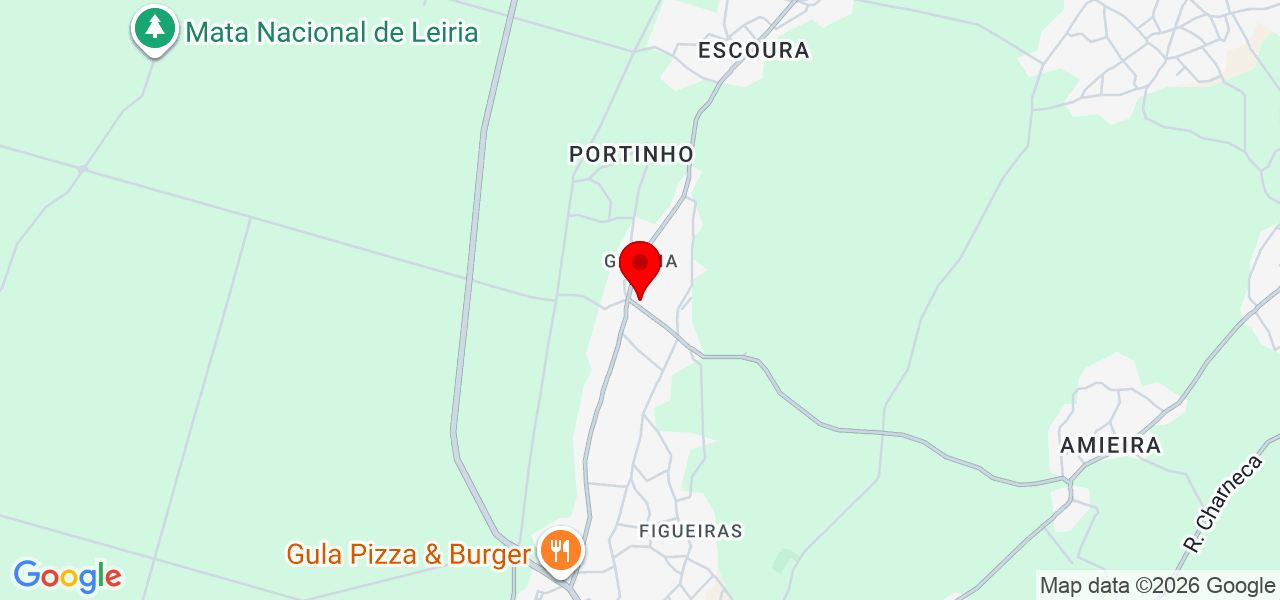 OZECA - Leiria - Marinha Grande - Map