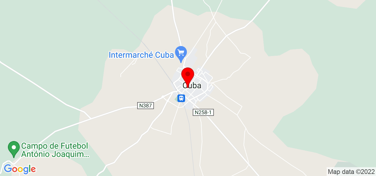 Hugo Serrano - Beja - Cuba - Mapa