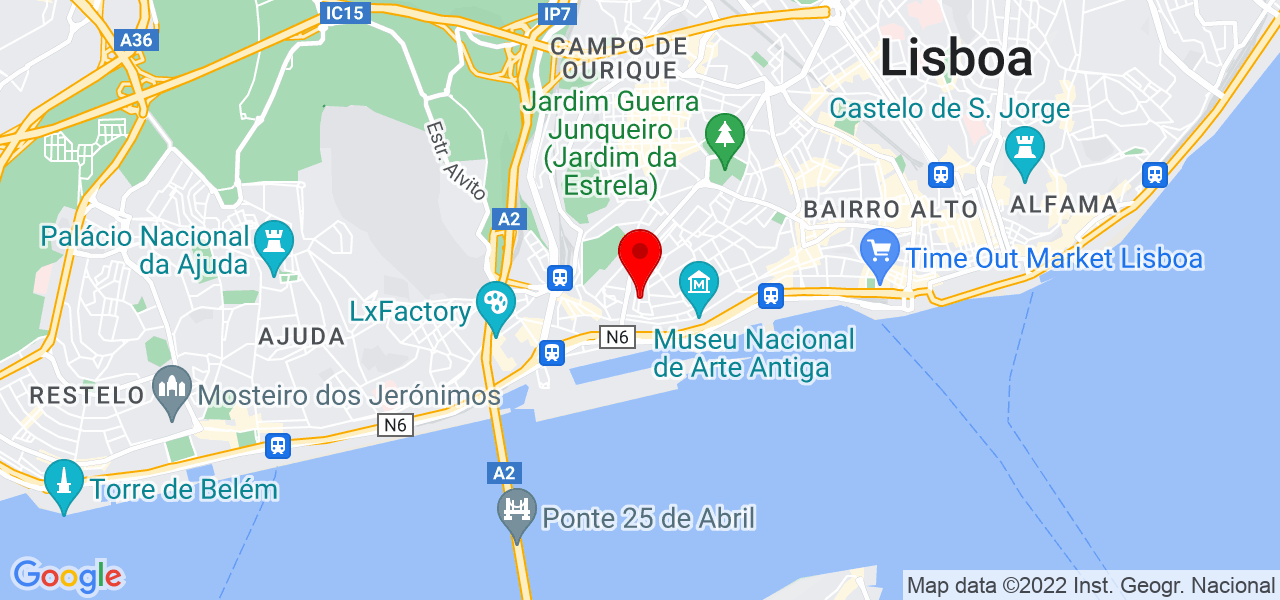 Matilde Cruz - Lisboa - Lisboa - Map