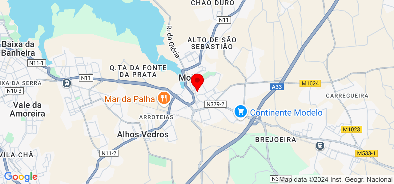 Consultor TI e Telecom - Setúbal - Moita - Map