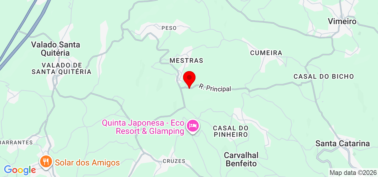 PIDS home and property inspection - Leiria - Caldas da Rainha - Karte