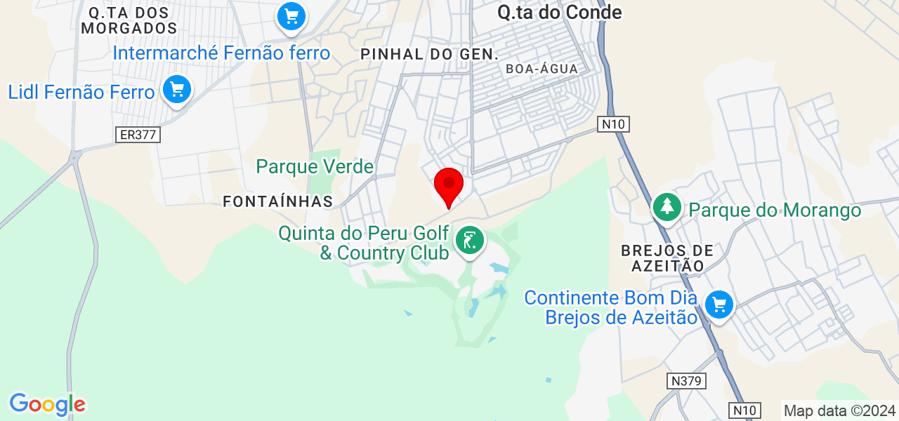 Marques pinturas e remodelações - Setúbal - Seixal - Mapa