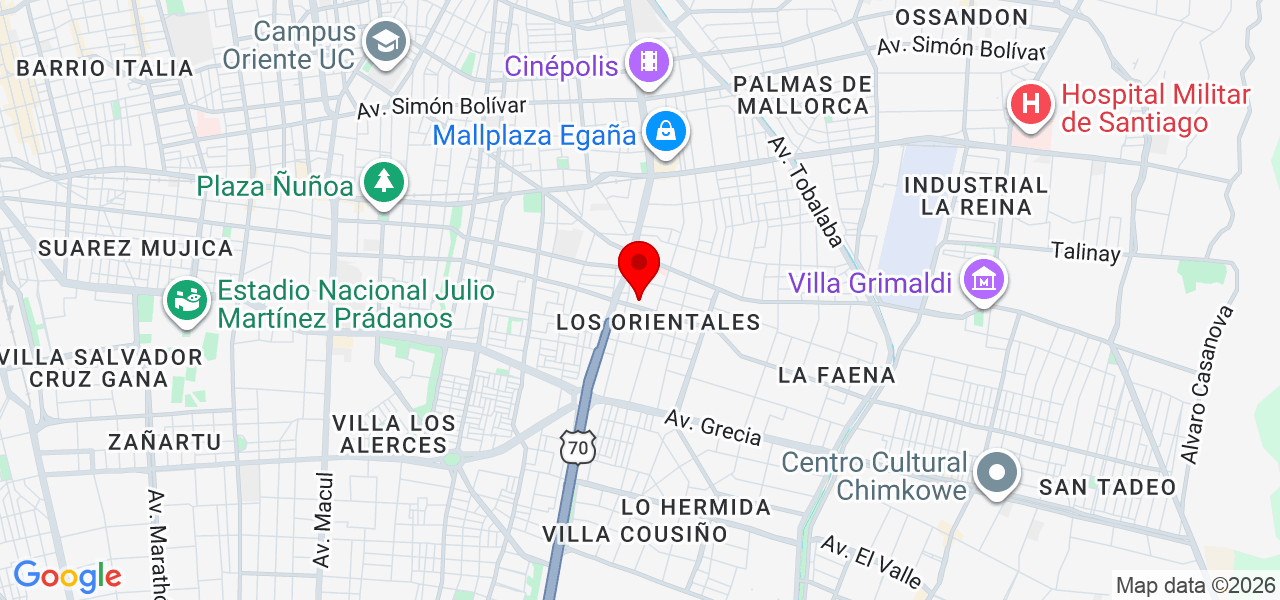 Fran Zamorano makeup - Región Metropolitana de Santiago - Santiago - Mapa
