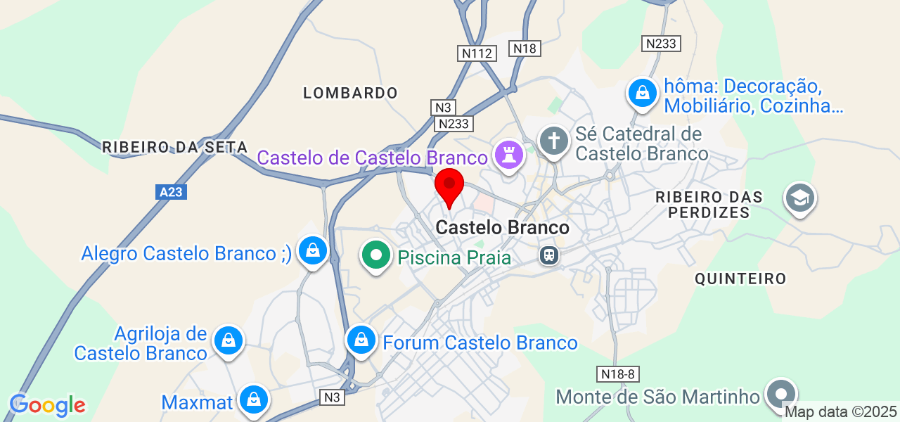 Sofia Brito - Castelo Branco - Castelo Branco - Karte