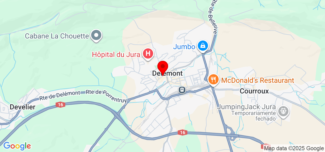 MPD.Digitale - Jura - Delsberg - Karte