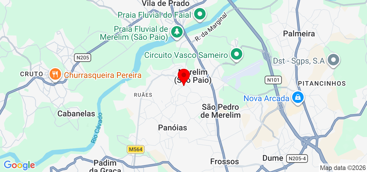 Eduarda Silva - Braga - Braga - Mapa