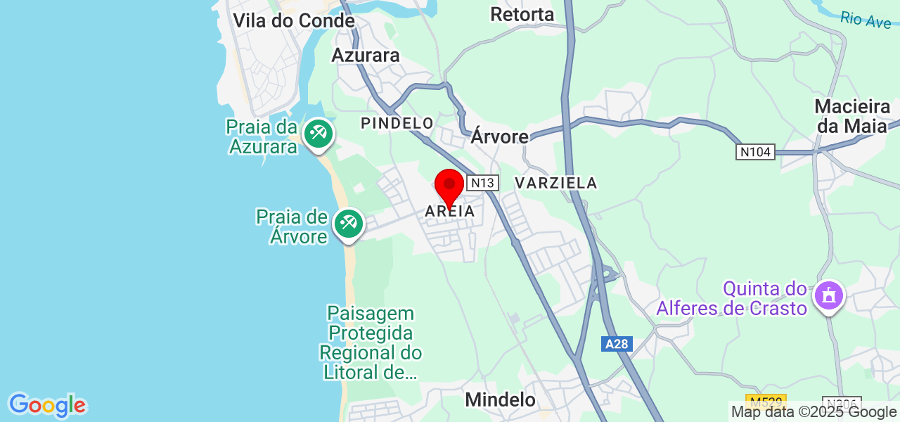 J&amp;S- Carpintaria - Porto - Vila do Conde - Mapa