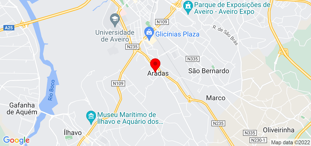 Manuel - Aveiro - Aveiro - Mapa