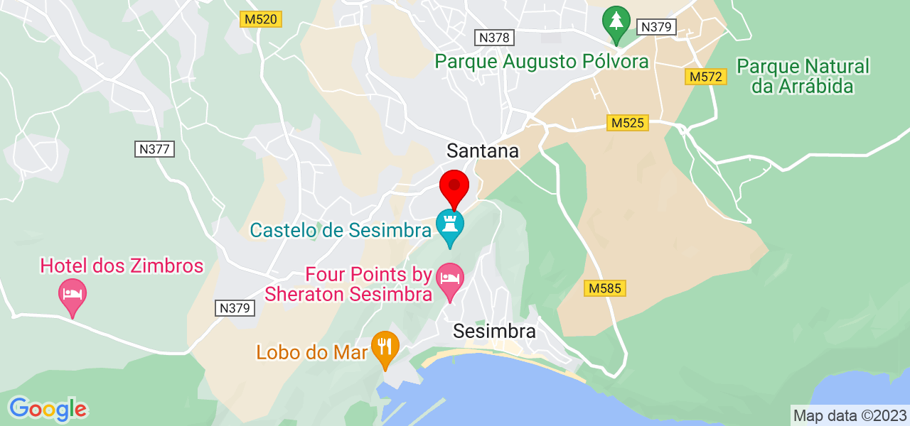 Claudiney Telesforo - Setúbal - Sesimbra - Mapa