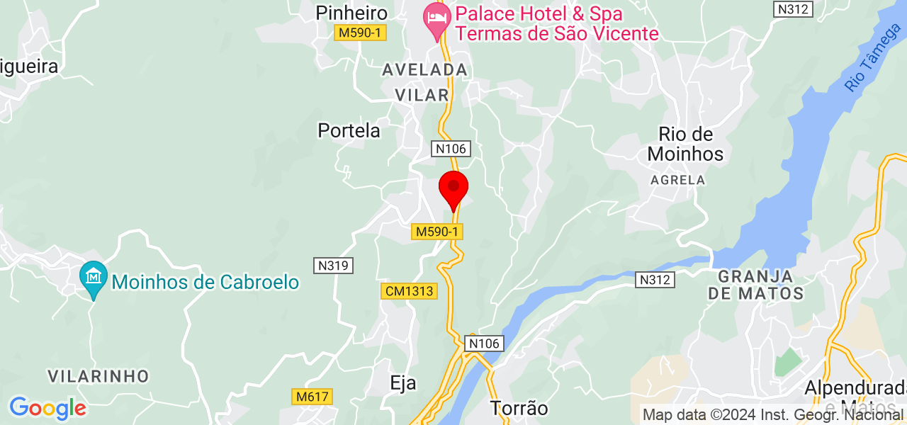 Bruna Silva - Porto - Penafiel - Mapa