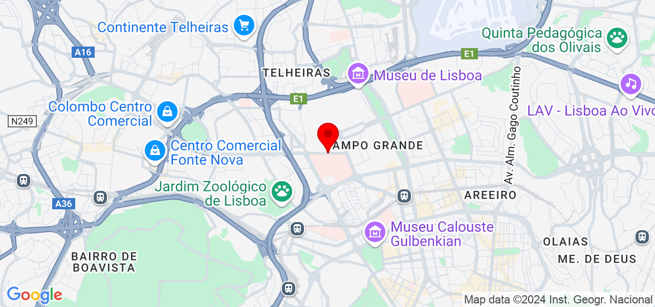 José Monteiro - Lisboa - Lisboa - Map