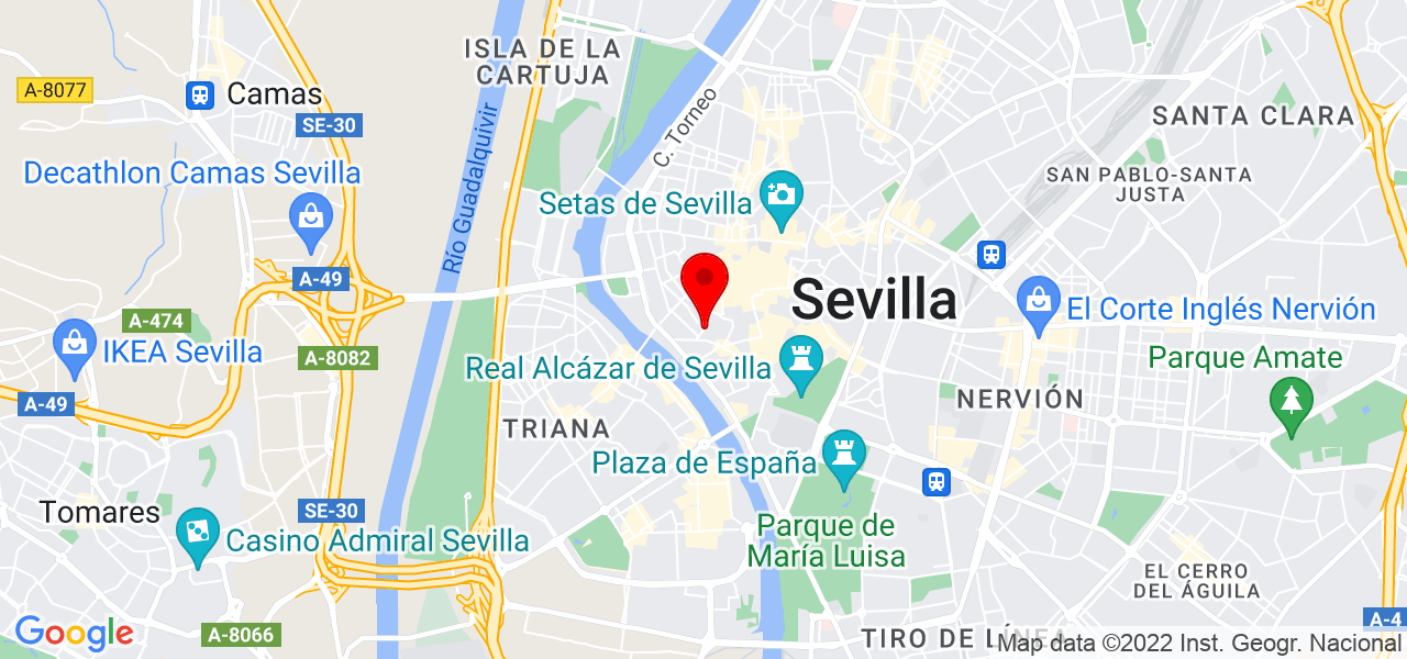 Fernando - Andalucía - Sevilla - Mapa