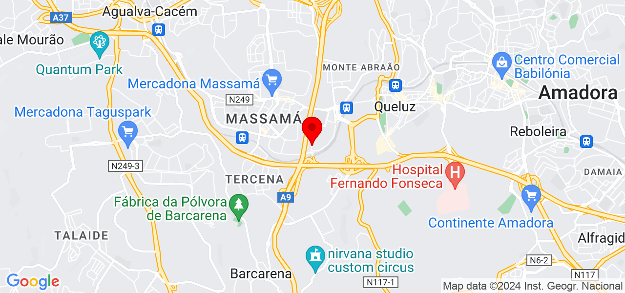 Cristiana Passos - Lisboa - Sintra - Map