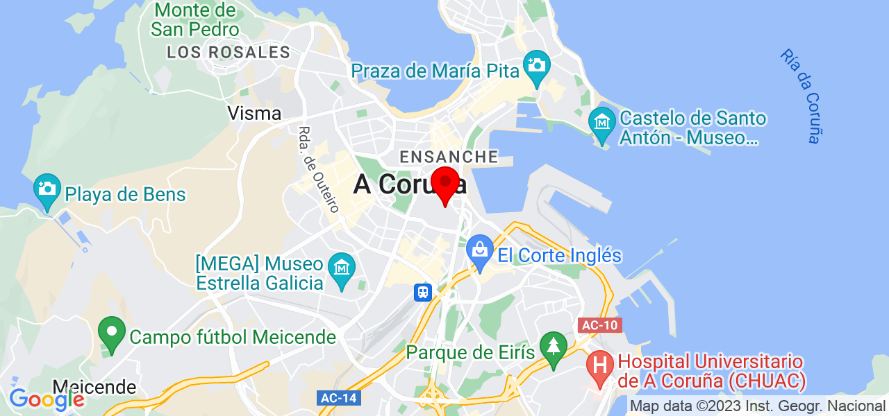 AQN - Galicia - A Coruña - Mapa
