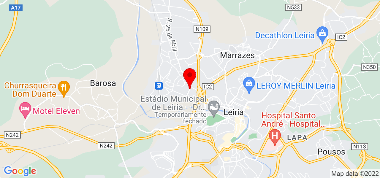 goianiaservice - Leiria - Leiria - Mapa