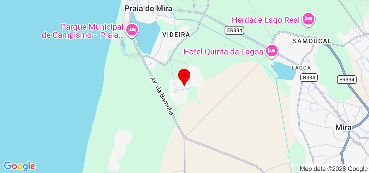 Mara Jesus - Coimbra - Mira - Map