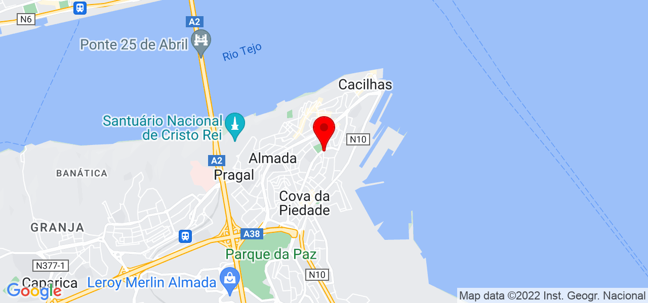 Maria - Setúbal - Almada - Mapa
