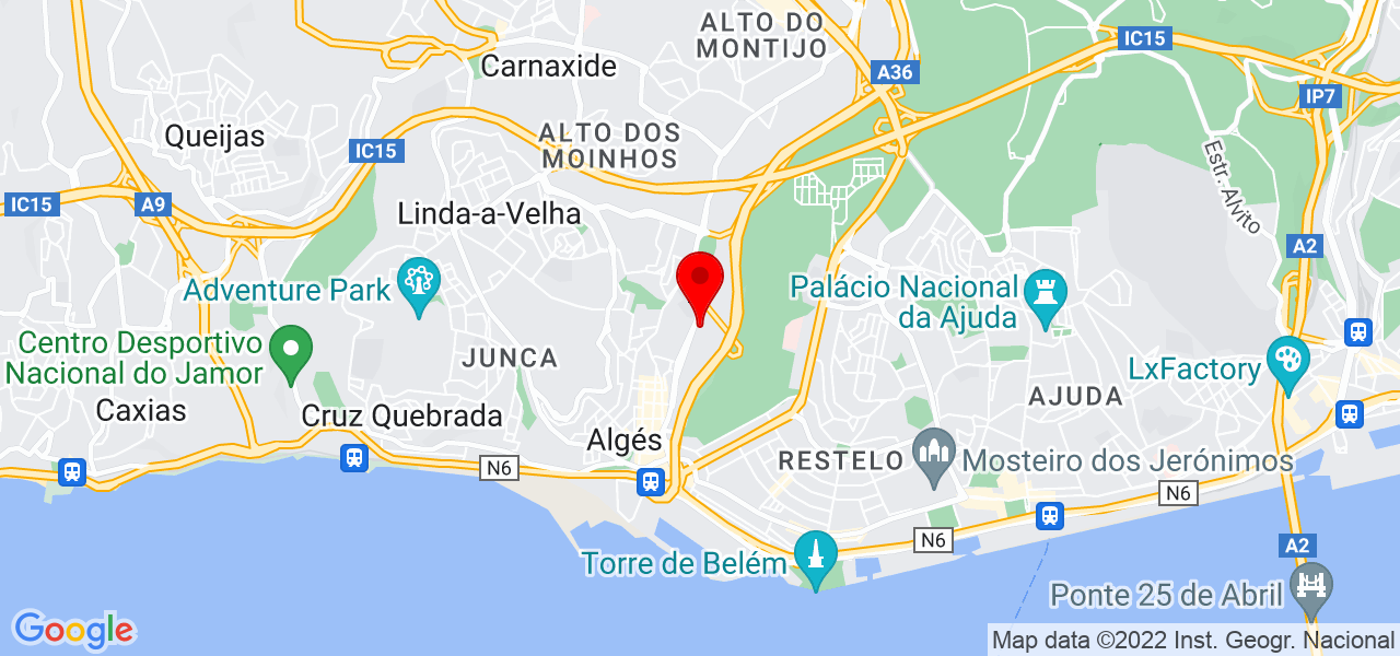 Laura Campani - Lisboa - Oeiras - Mapa