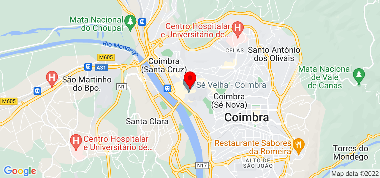 Ubaid Ur Rahman Qureshi - Coimbra - Coimbra - Mapa