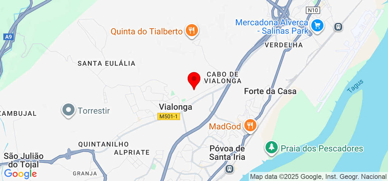 Pedro silva - Lisboa - Vila Franca de Xira - Mapa