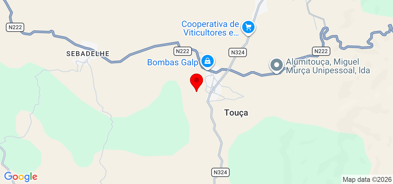 Claudio Tome - Guarda - Vila Nova de Foz Côa - Map