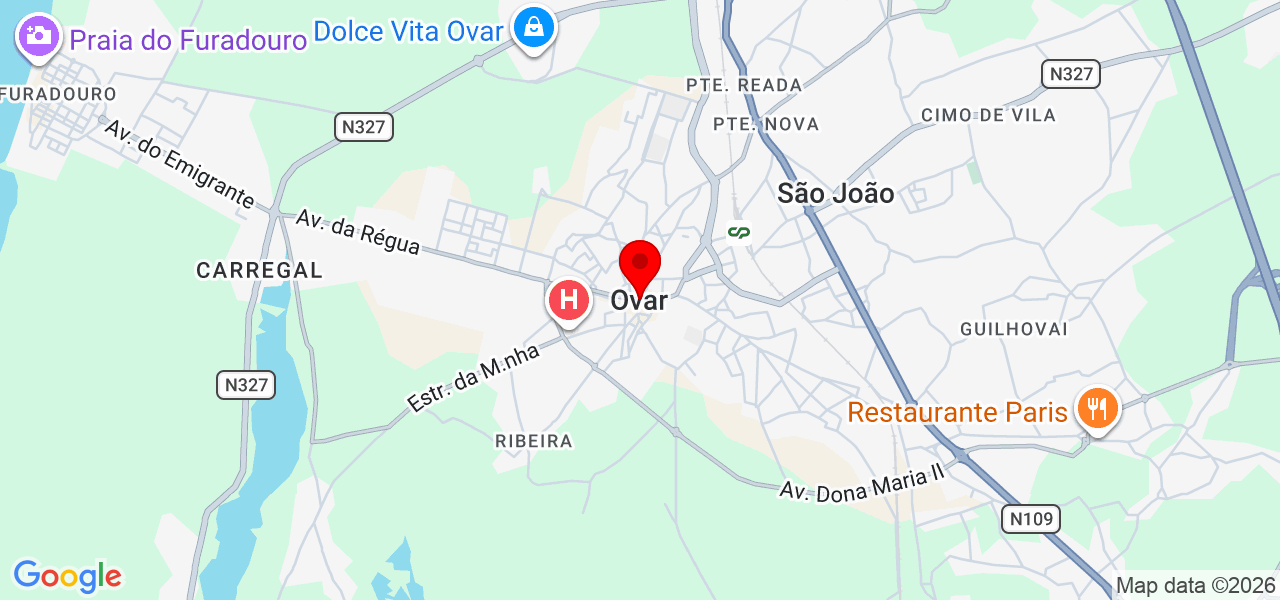 Ruben - Aveiro - Ovar - Map