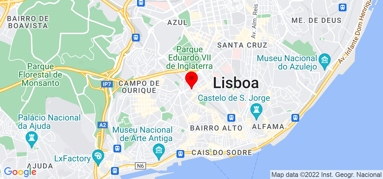 Joana Pires - Lisboa - Lisboa - Mapa
