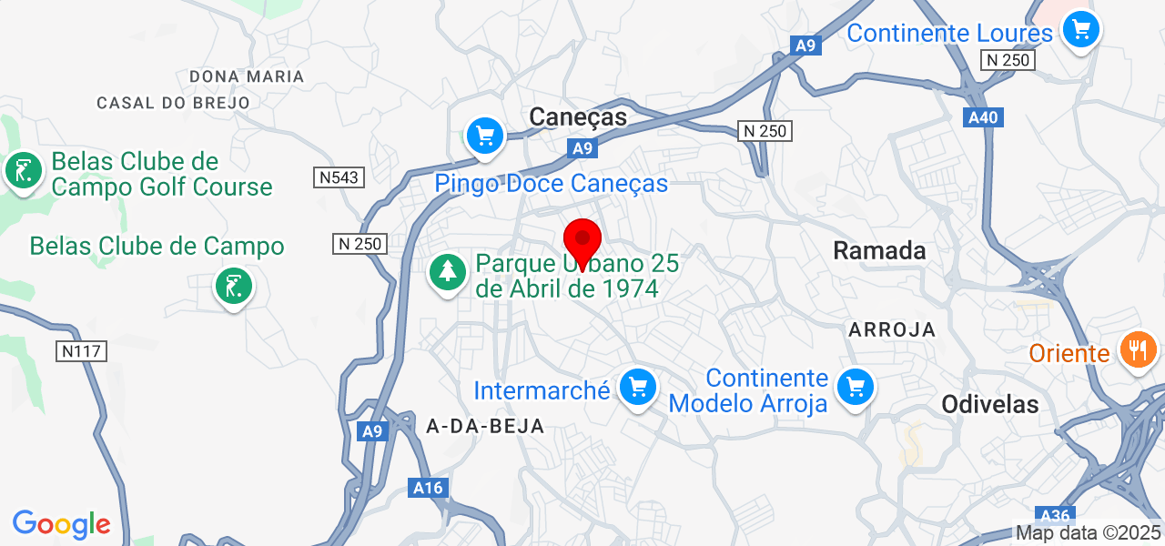 Rui Pereira - Lisboa - Odivelas - Map