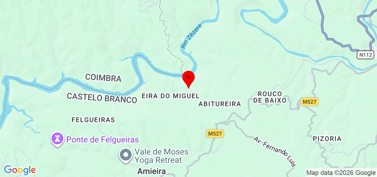 Dourarte Golden - Castelo Branco - Oleiros - Map