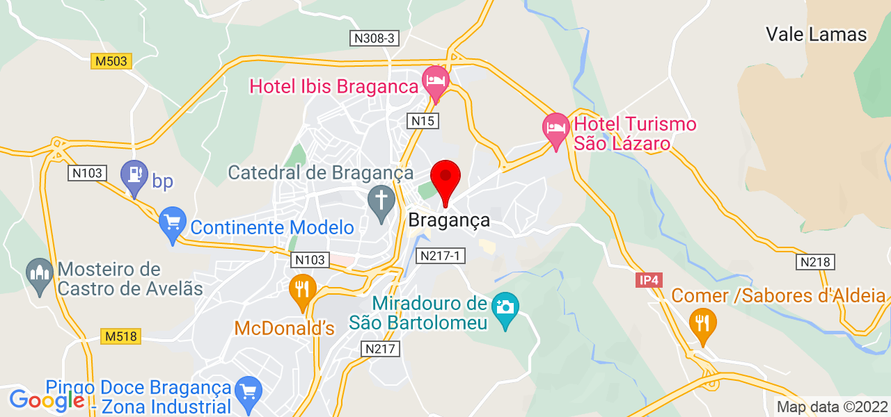 Richelle - Bragança - Bragança - Mapa