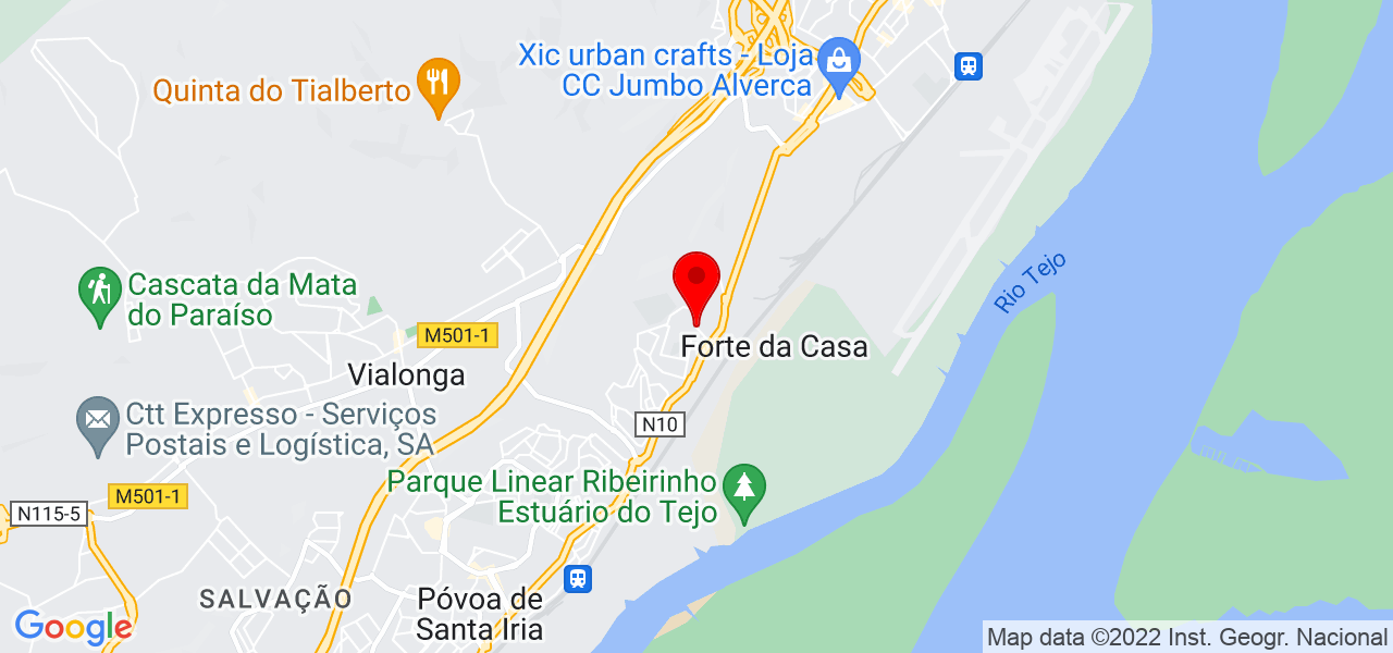 Rayssa - Lisboa - Vila Franca de Xira - Mapa