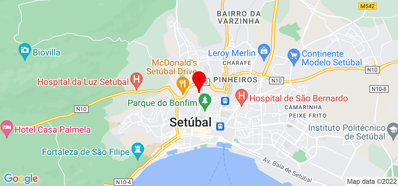 Tiago Bomba - Setúbal - Setúbal - Mapa