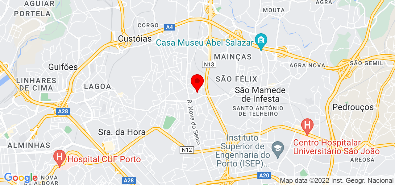 Miguel Álvaro - Porto - Matosinhos - Mapa