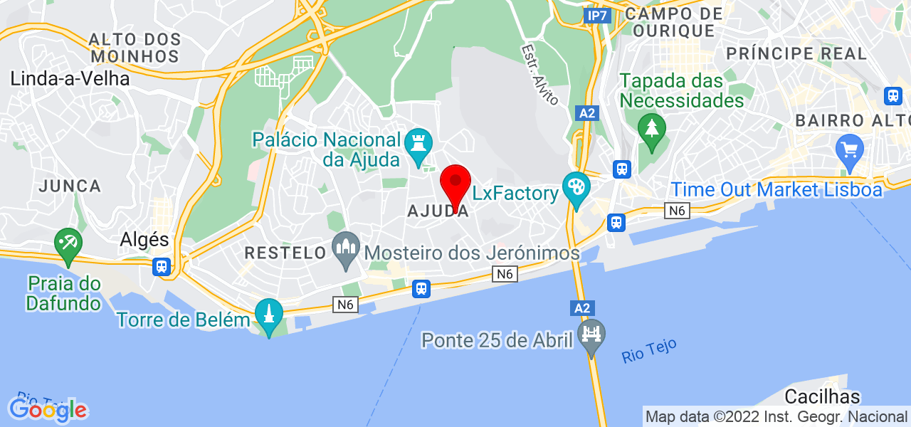 Jo&atilde;o Santos - Lisboa - Lisboa - Mapa