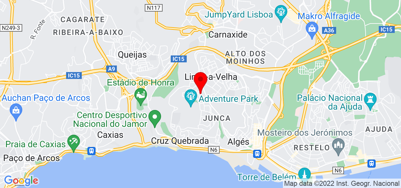 S&oacute;nia G. - Lisboa - Oeiras - Mapa