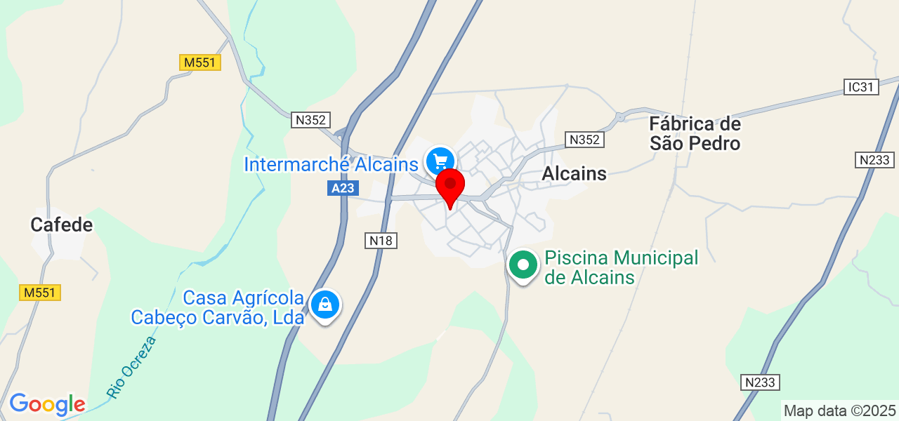 Pedro Tavares - Castelo Branco - Castelo Branco - Mapa