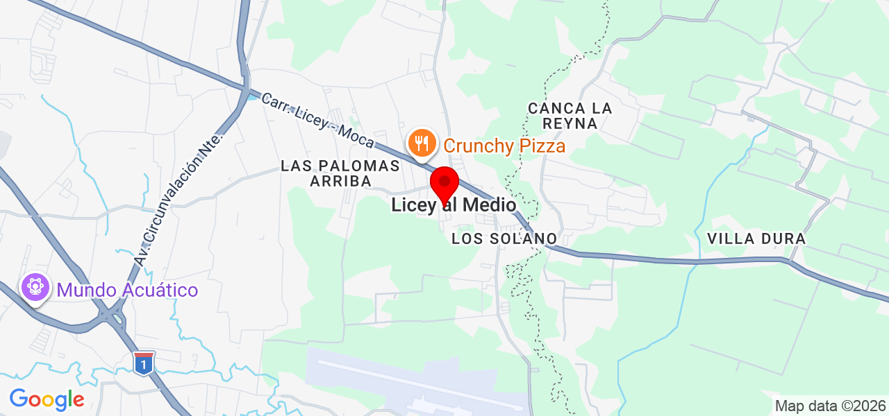 Fly R Arias - Santiago - Licey Al Medio - Mapa