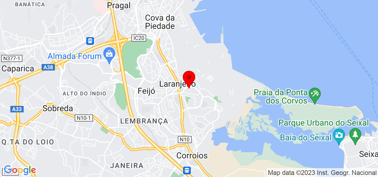 Daniela - Setúbal - Almada - Carte