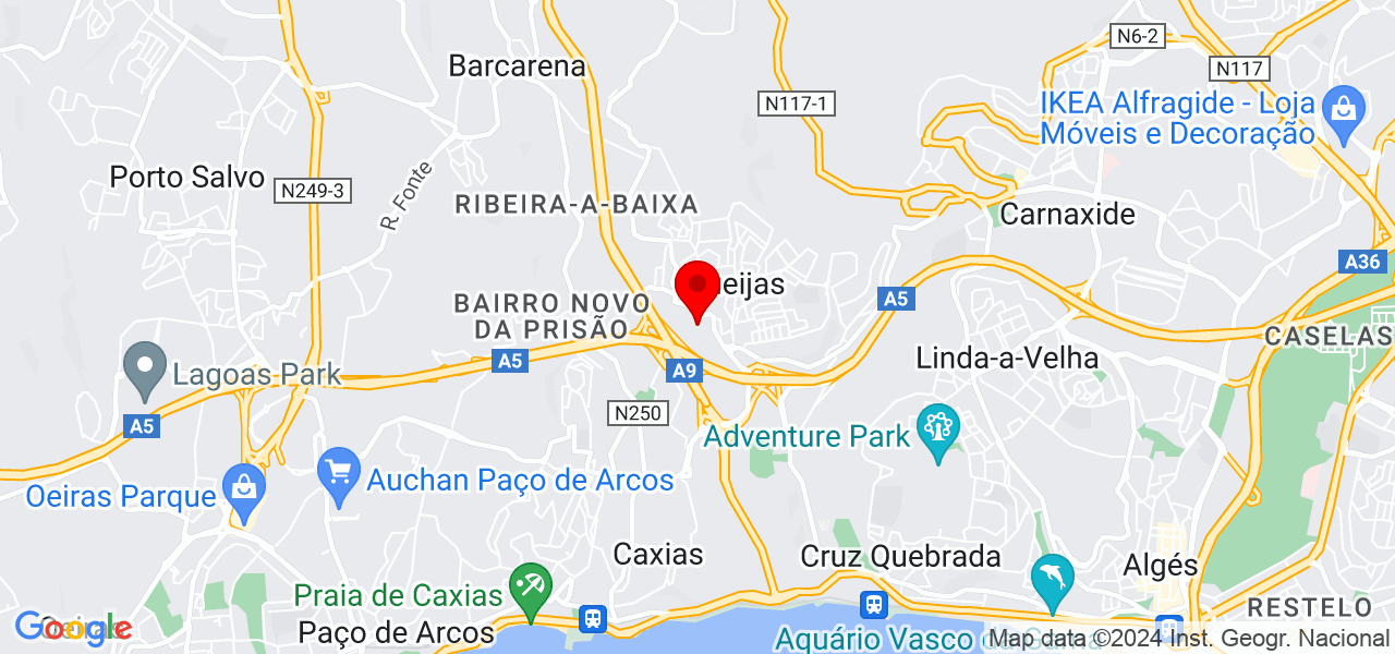 Morphic - Lisboa - Oeiras - Mapa