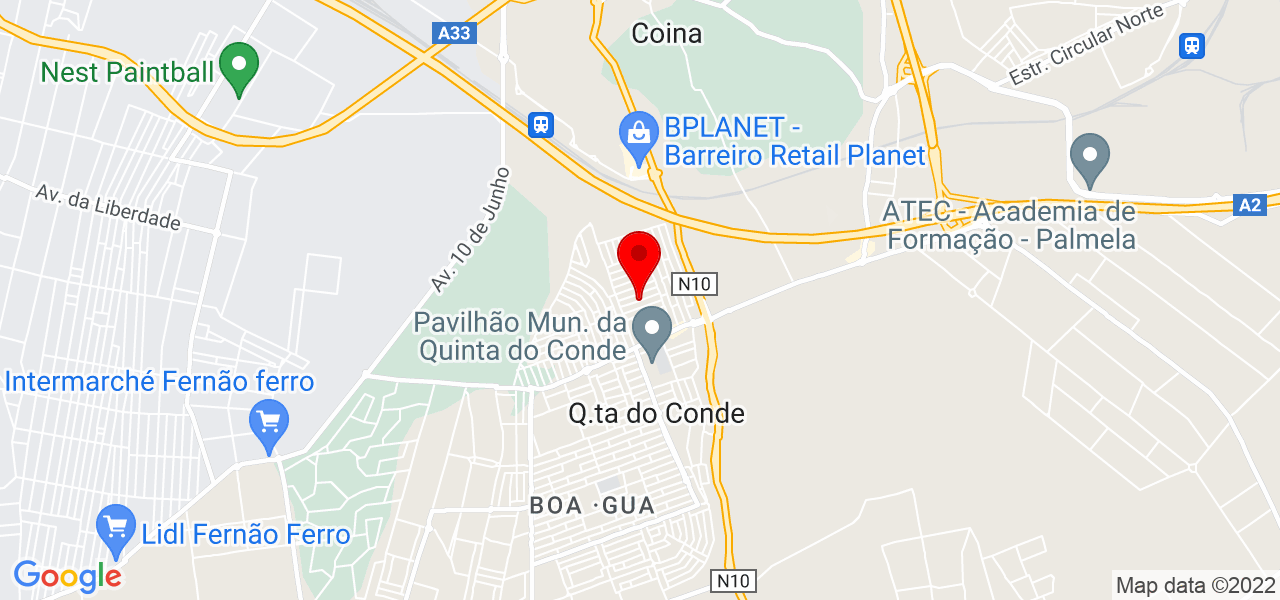 Jos&eacute; Gomes - Setúbal - Sesimbra - Mapa