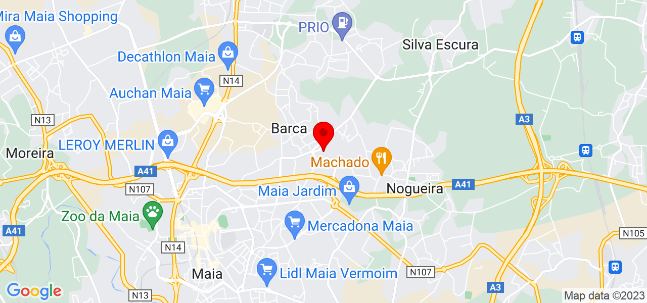 Margarida Leal - Porto - Maia - Mapa