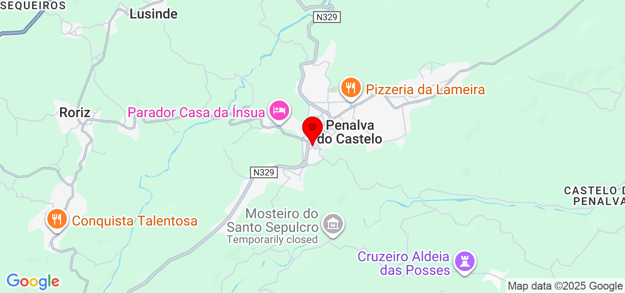 Victor - Viseu - Penalva do Castelo - Map
