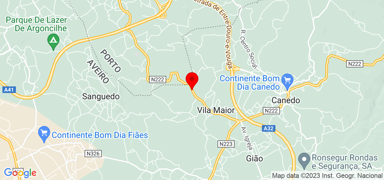 Aleck silva - Aveiro - Santa Maria da Feira - Mapa