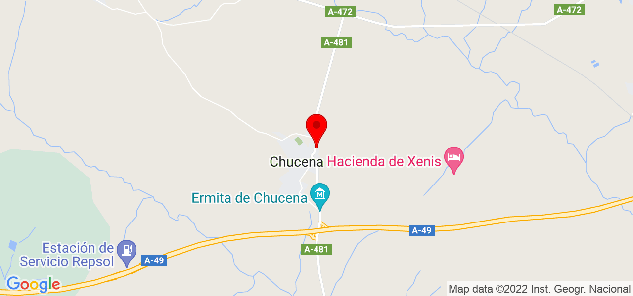 Morilloswork - Andalucía - Chucena - Mapa
